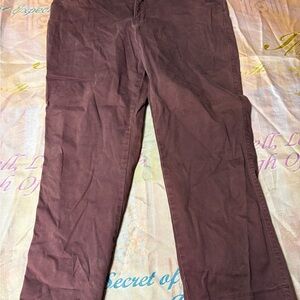 Lee Brown Chinos Straight Leg Classic